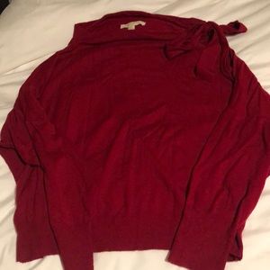 Pretty crimson red sweater